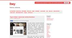 Desktop Screenshot of ibey.hu
